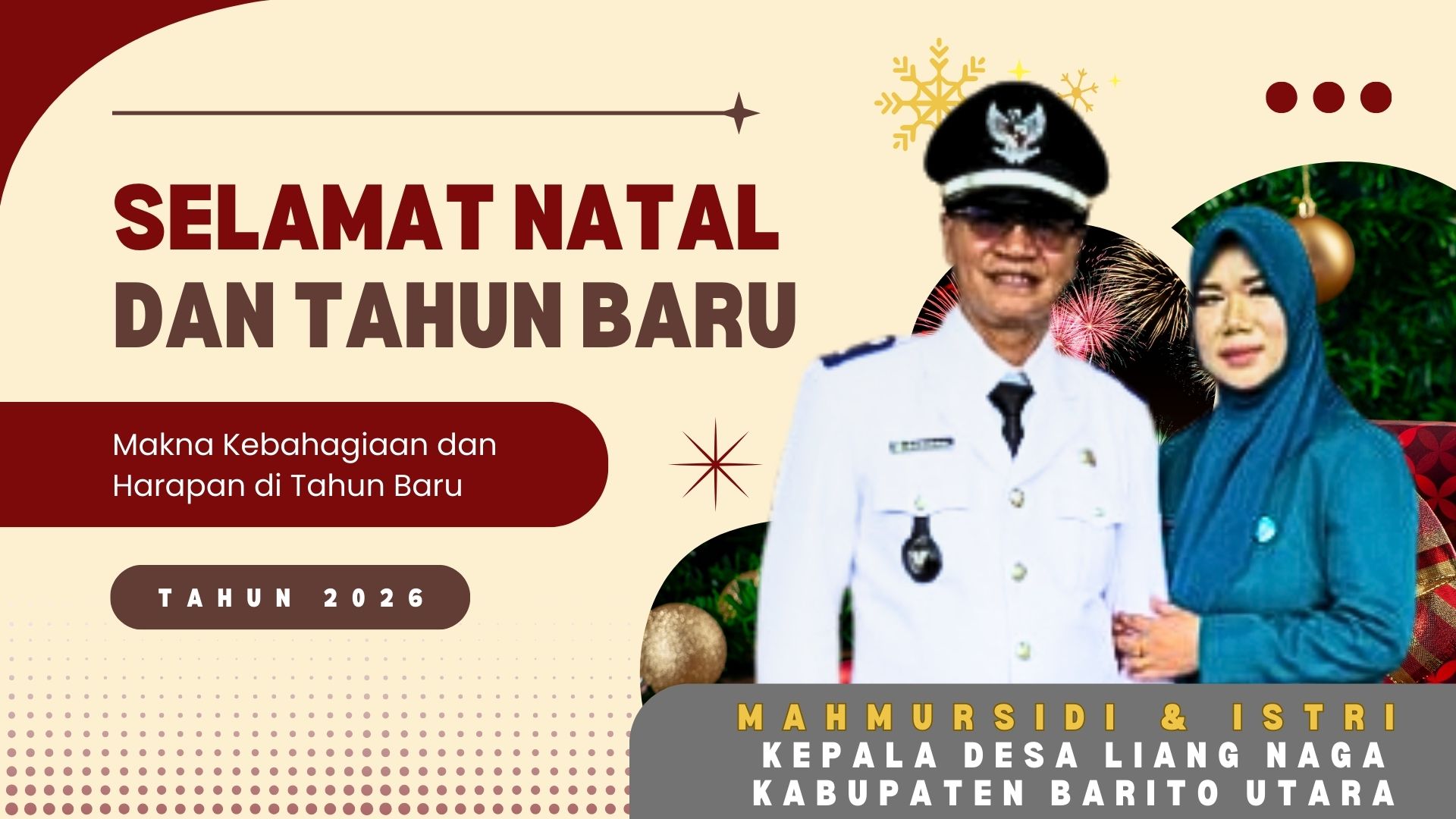 Krem Merah dan Cokelat Minimalis Selamat Natal dan Tahun Baru Presentation_20251211_194821_0000