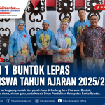 SMPN 1 Buntok Lepas 176 Siswa Tahun Ajaran 2025/2026
